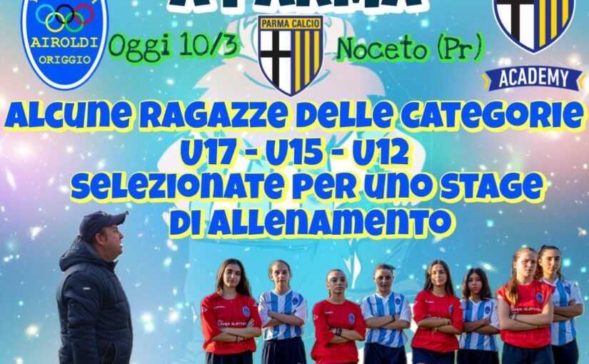 Stage femminile a Parma 2025